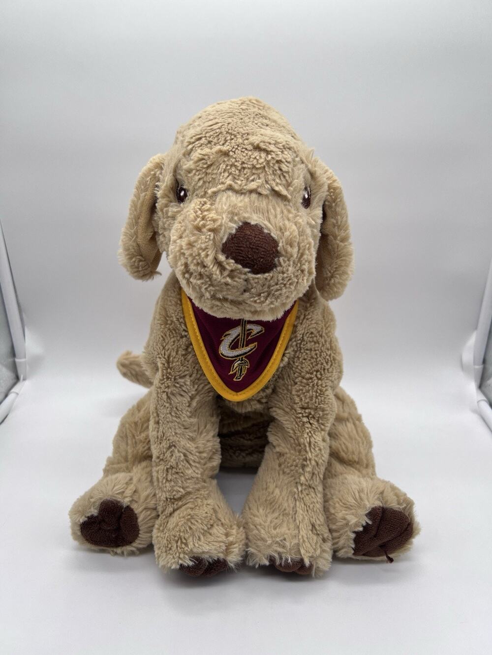 Cleveland Cavaliers NBA Dog Puppy Plush Stuffed Animal Toy Forever Collectibles